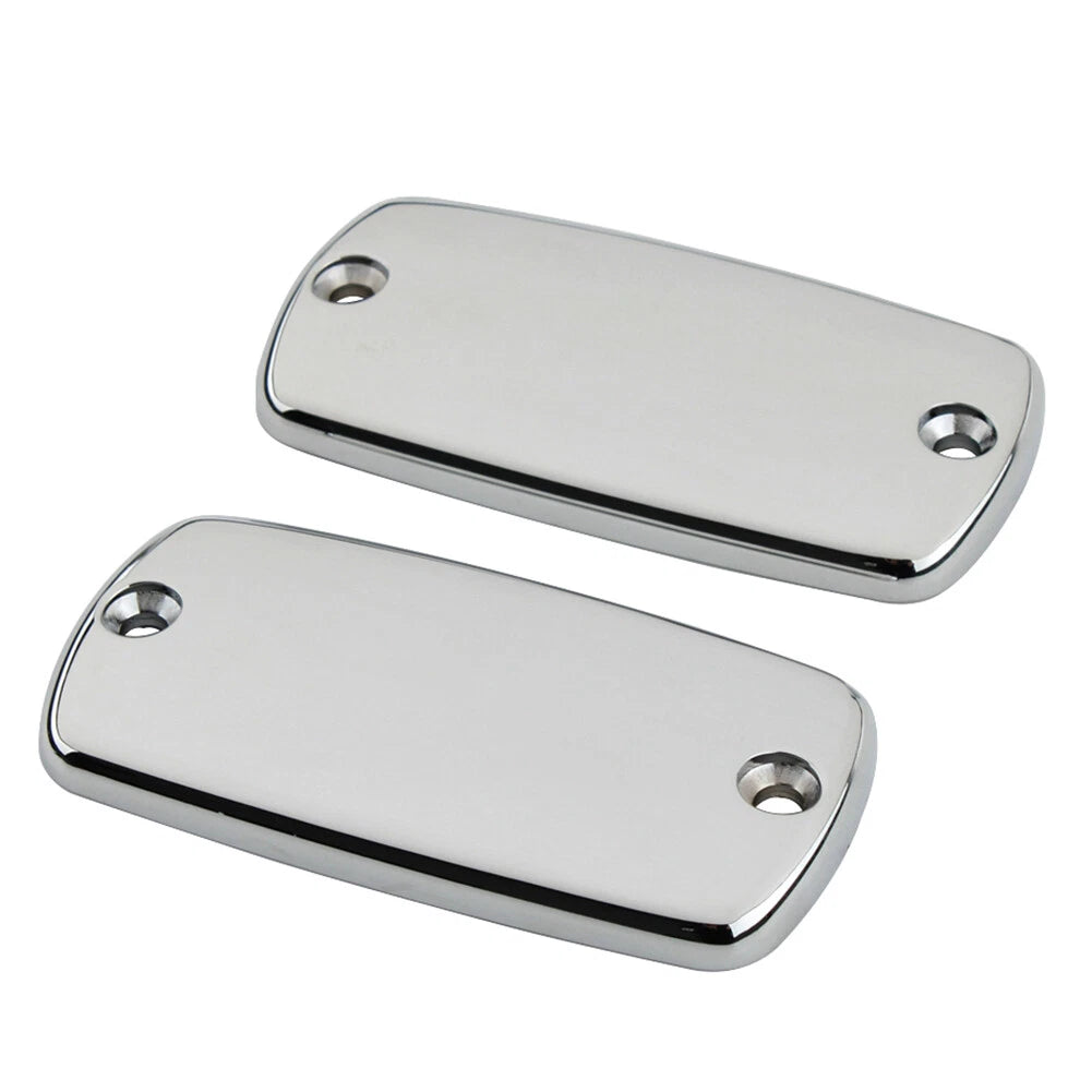 Front Brake Reservoir Fluid Cover Caps For Honda Valkyrie Goldwing GL1500 GL1800