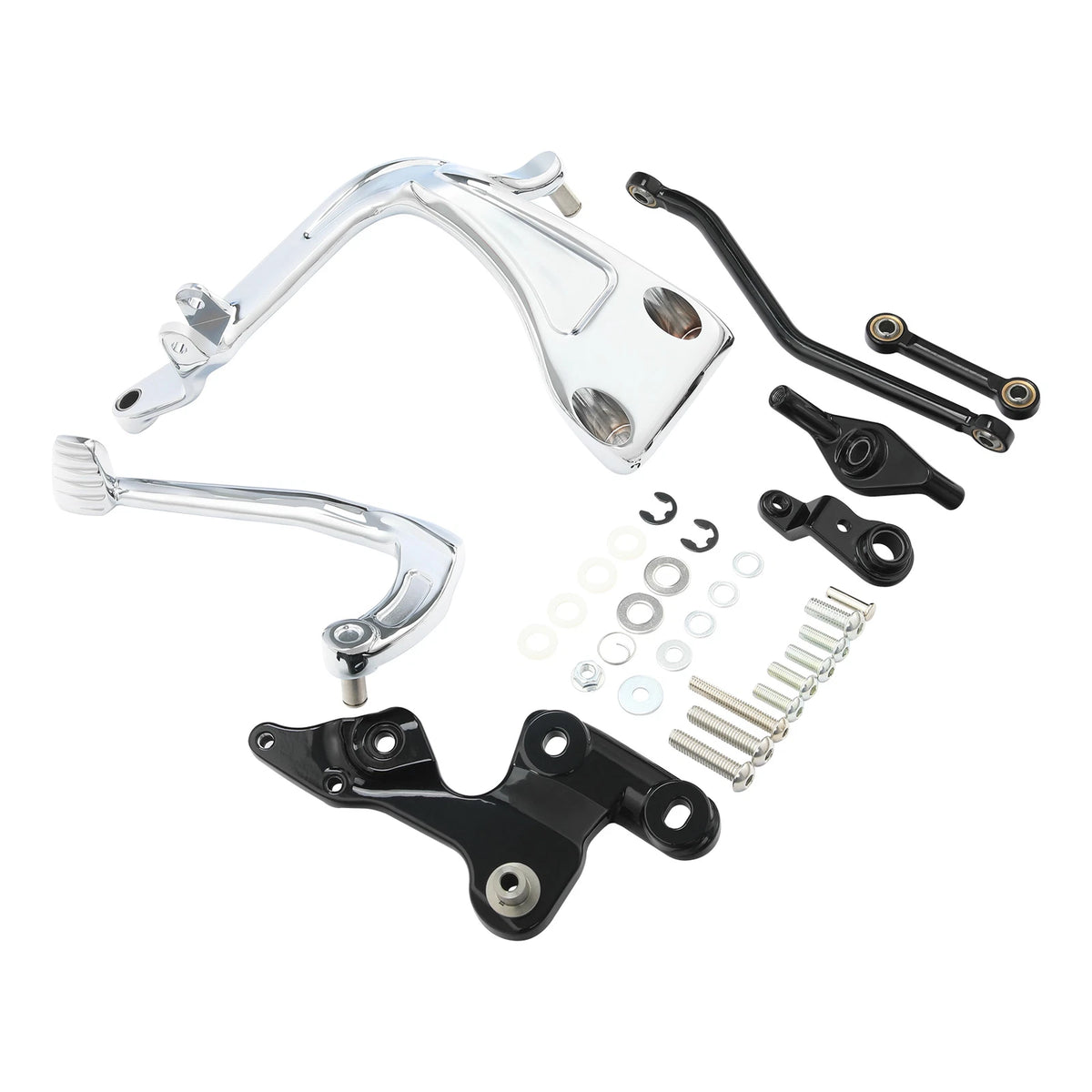 Mid Controls Brake Side Kit Fit For Harley Fat Bob FLSB FXFB FXFBS 2018 -2025 22