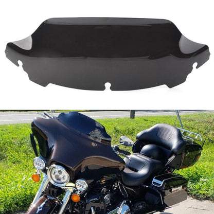 7" Wave Windshield Windscreen For Harley Touring Electra Street Glide 2014-2021