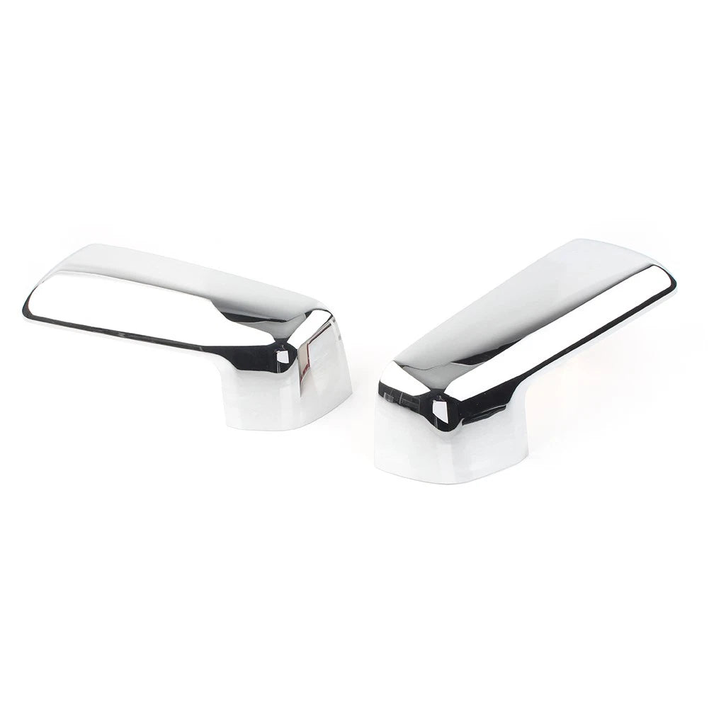 Rearview Side Wing Mirror Cover Fit Chevrolet Silverado GMC Sierra 1500 Chrome