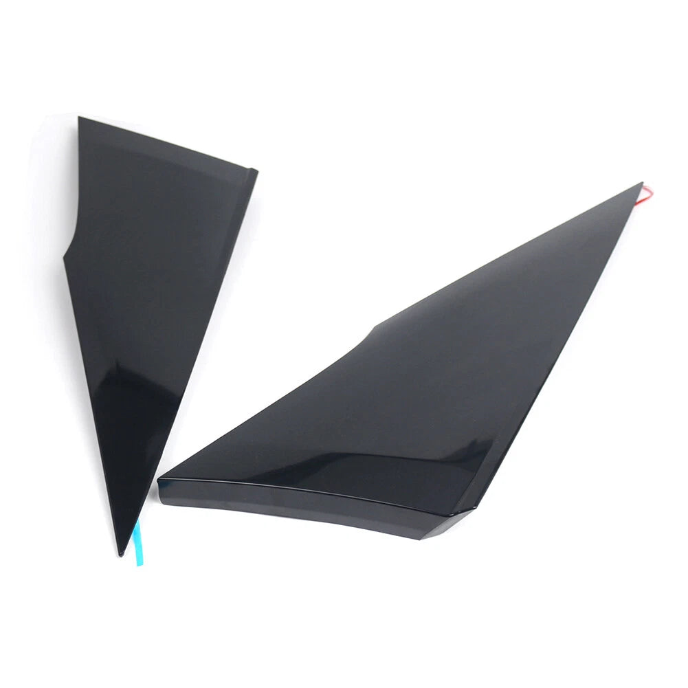 Glossy Black Rear Quarter Moldings Cover 62505-47012 For Toyota Prius 2016-2022