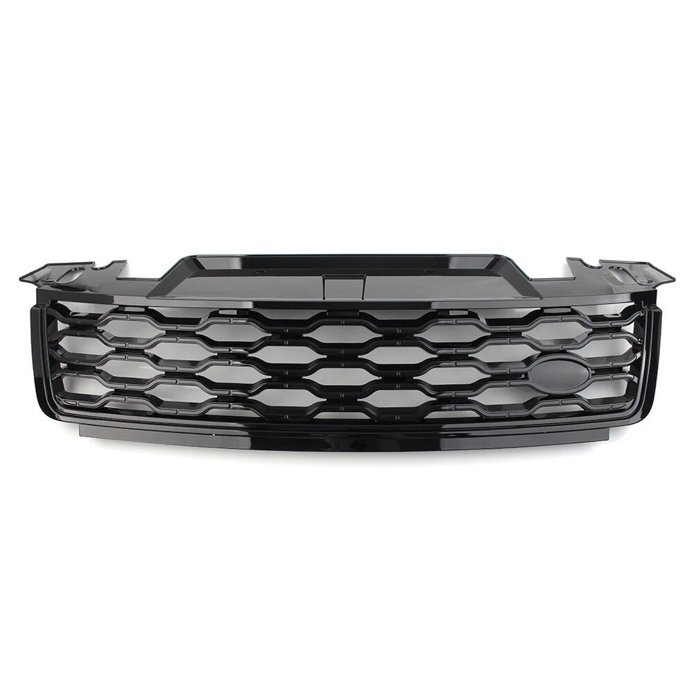 Front Grille Upper Grill For Range Rover Sport 2018-2021 Glossy Black