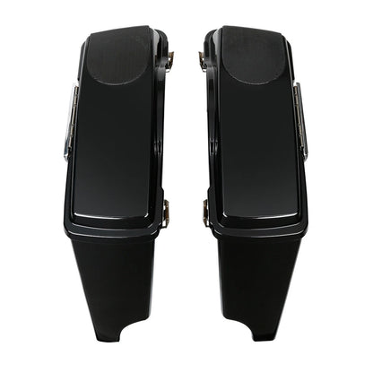 5" Stretched Saddlebags 5x7" Speaker Lids & Rear Fender For Harley Touring 09-13