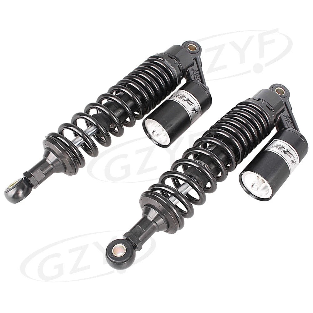 320mm Rear Gas Shock Absorber Damper Suspension For Motorcyce Black Pair US