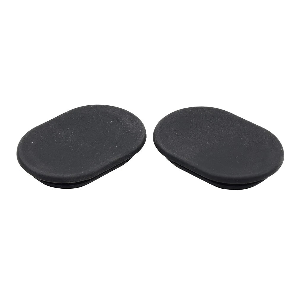 2x Rear Antenna Hole Plug Filler Cover For Harley Road Street Glide Road King