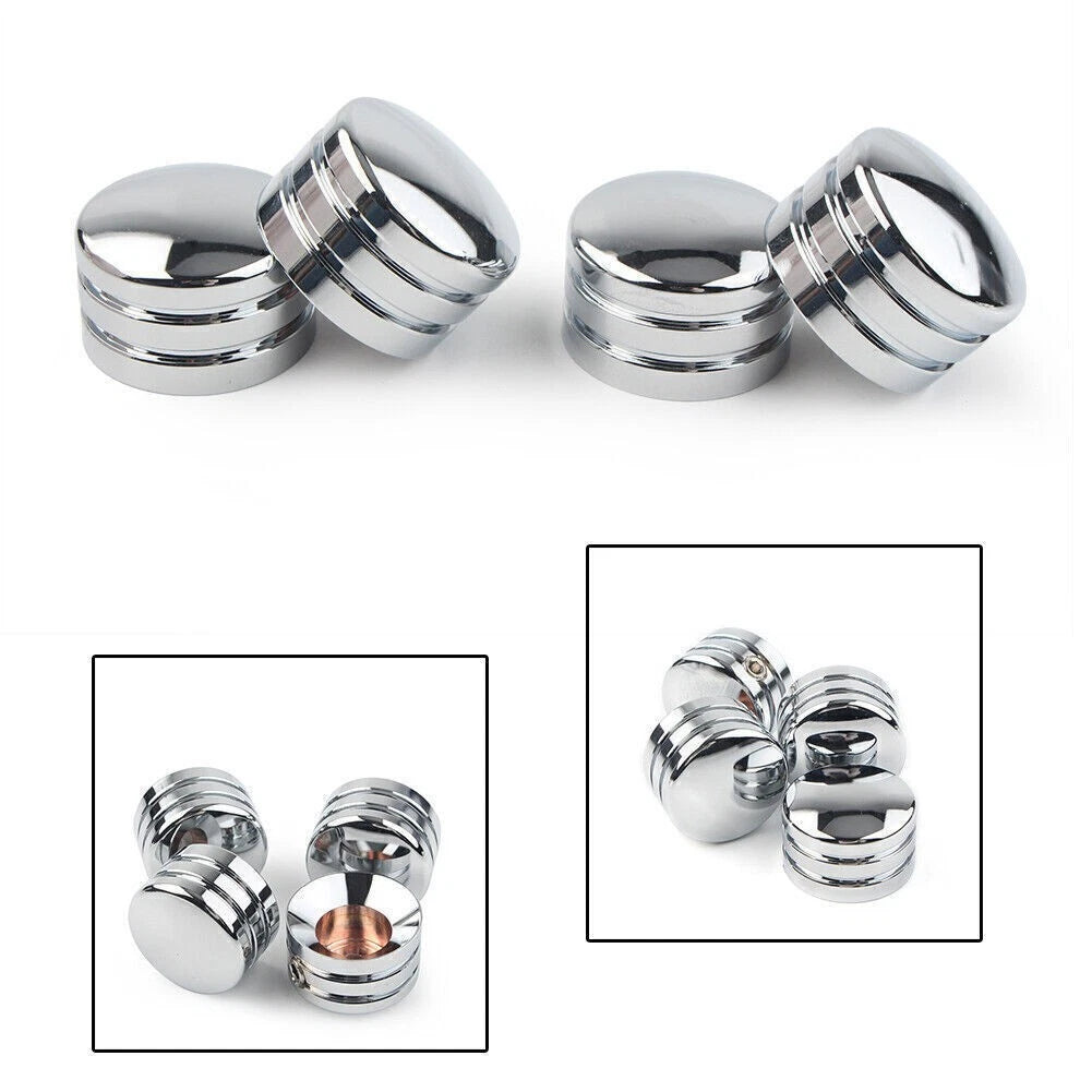 Head Bolt Covers Chrome Fit Harley Sportster XL883 Twin Cam Big Twin 1340 Evo ab