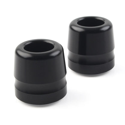 CNC Handlebar Grips Bar End Slider Caps For BMW S1000RR HP4 S1000R F800R Black