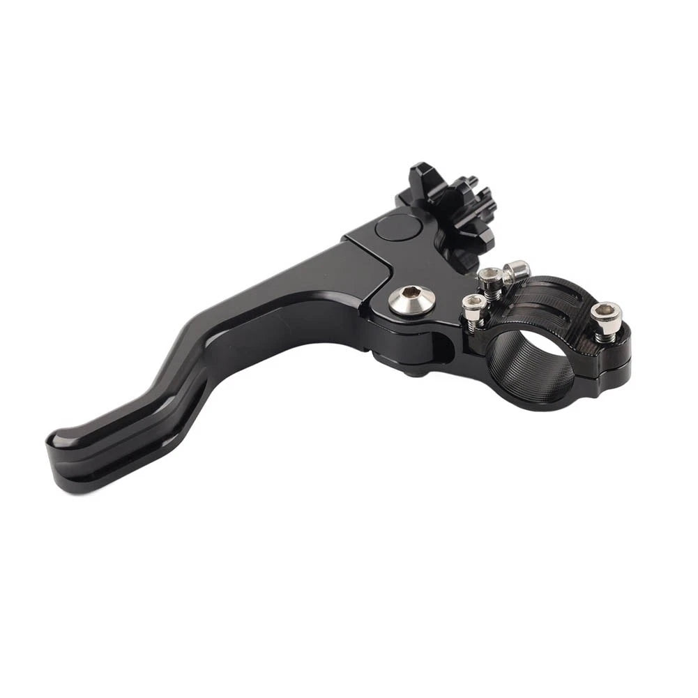 Stunt Clutch Lever Performance Cable Pull 7/8 1 Finger Universal Motorcycle Blk