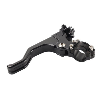 Stunt Clutch Lever Performance Cable Pull 7/8 1 Finger Universal Motorcycle Blk