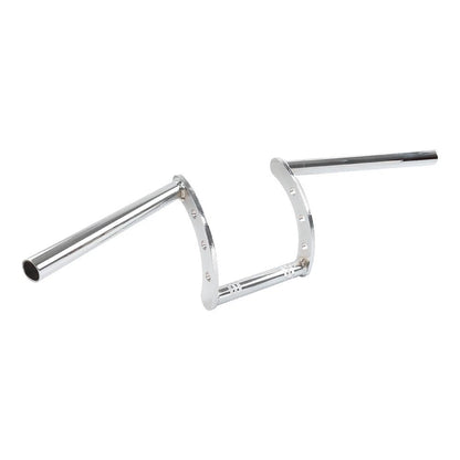 1" Handlebars Z Bar Drag Bars Chrome For Harley For Honda For Chopper Cruiser