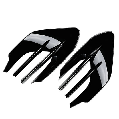 Fog Light Grill Air Vent Cover For Mercedes Benz GLE Class W167 C167 2024+ Black
