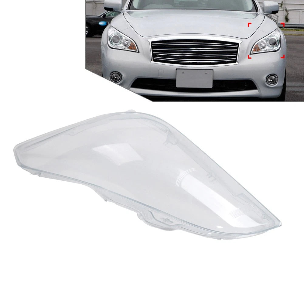 US Left Headlight Headlamp Lens Shell Cover For Infiniti M25 M35 M37 2011-2012