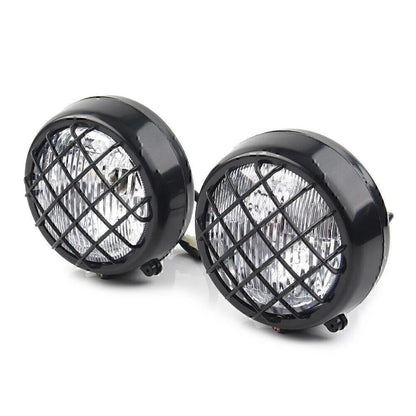 1Pair Lens Grill Headlight Lamp For Yamaha Banshee 1987-2006 2005 ATV 4 Wheel US