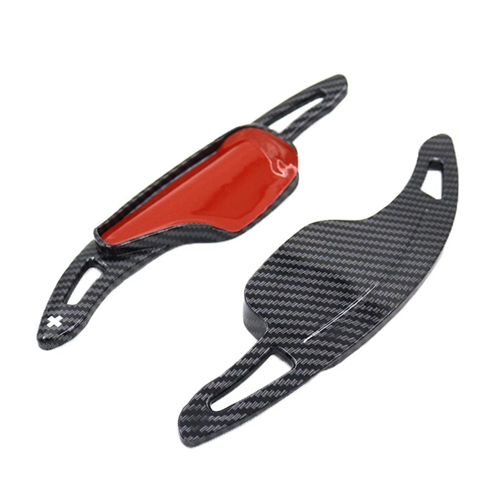2Pcs Steering Wheel Shift Paddle Extension For Chevrolet Camaro Corvette C7