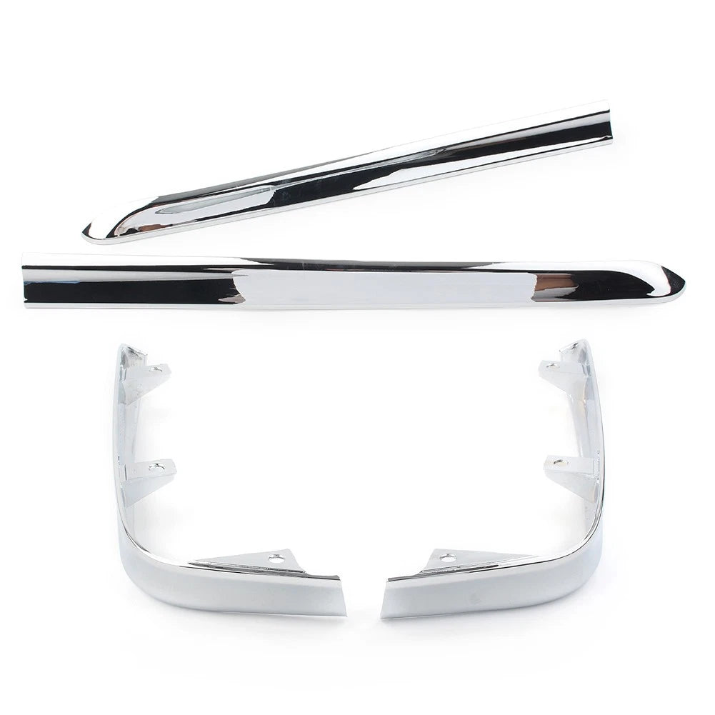 4pcs Saddlebag Pannel Decoration Strips Fit For Honda Goldwing GL1800 2001-2011