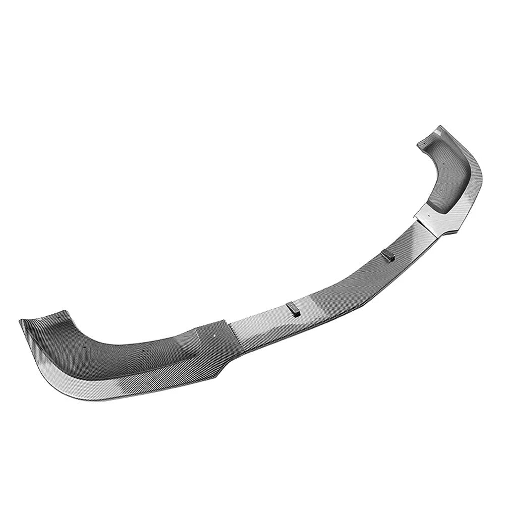 Carbon Look Front Bumper Lip Spoiler For Benz E Class Coupe C207 W207 2009-2012