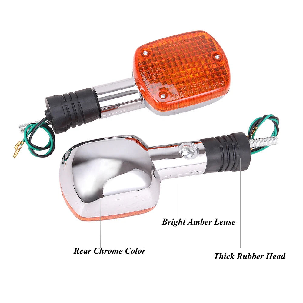 4 Turn Signals Light For HONDA REBEL CMX 250 VT 400 600 1100 SHADOW VF 750 Magna