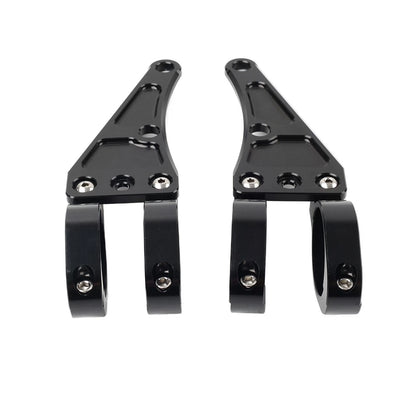41MM Motorcycle Headlight Bracket Mount Clamp Fork Tube Holder For Harley