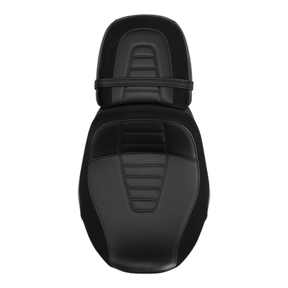 Black Driver & Passenger Seat Fit For Harley Touring Street Road Glide 2023-2024