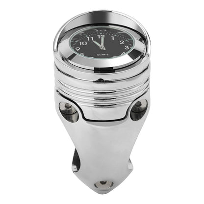 Universal 1 1/4" Front Handlebar Clock Mount For Harley Custom Cruiser Chopper
