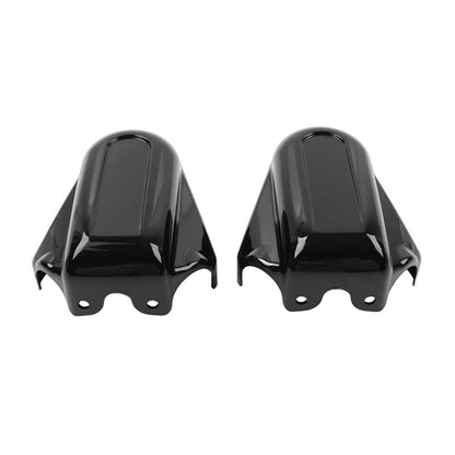Bar Shield Rear Axle Covers Swingarm Cap For Harley Softail FLSTN 2008-up US