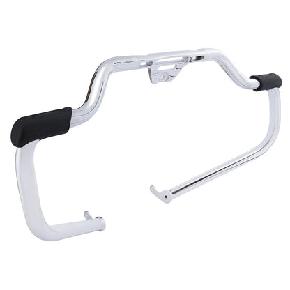 Chrome Mustache Engine Guard Bar For Harley Softail Low Rider Slim 2018-Up 2019
