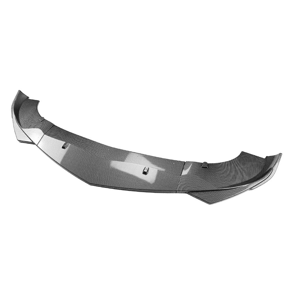 Carbon Look Front Bumper Lip Splitter For Alfa Romeo Giulia Sport Sedan 2015-24