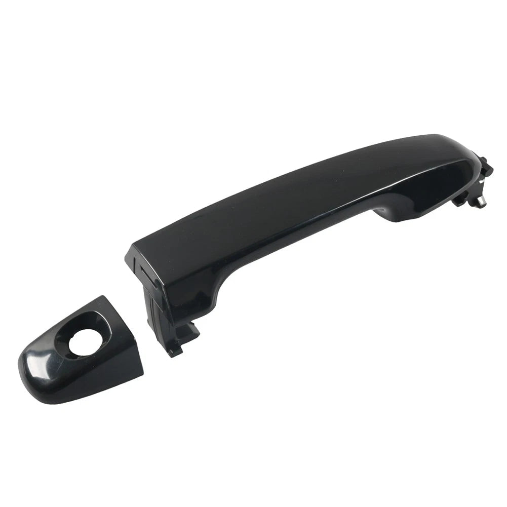 1pc Front Left Exterior Door Handle For Toyota Camry 2012-2017 Black A10395-01