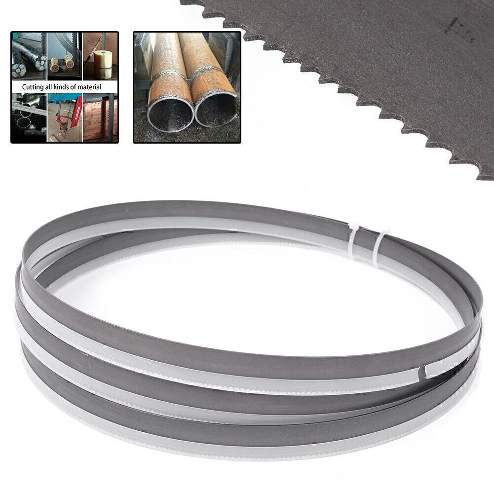 Fit Wood 115" ( 9' 7") x 3/4"x0.35" 10/14 Band Saw Blades M42 Bi-metal Cutting