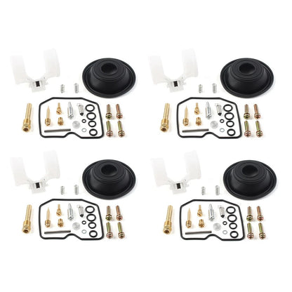 Carburetor Repair Kit Diaphragm Float For Kawasaki ZX600 A 1985-1987