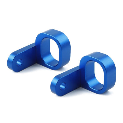 1 Pair Rear Brake Line Hose Clamp Aluminum For Suzuki DRZ400SM 2005-2022 Blue