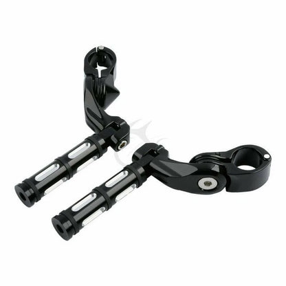 Rear Passenger Floorboard & Highway Foot Pegs Fit For Harley Electra Glide 93-Up