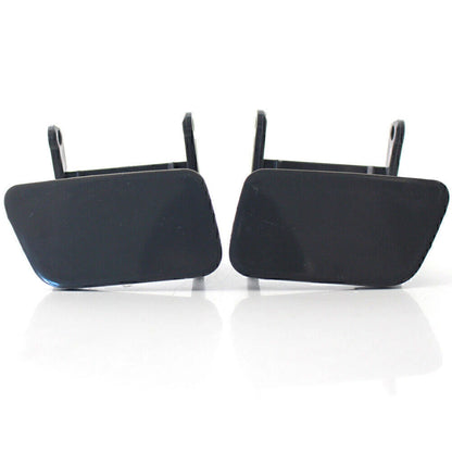 Bumper Headlight Headlamp Washer Cap Cover For BMW E60 5 Series 2004-2010 Pair