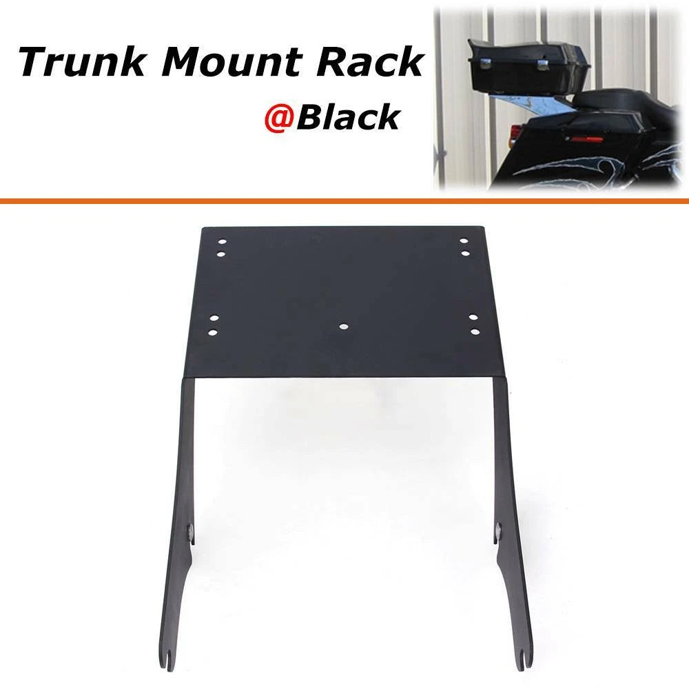 Detachable Tour Pack Pak Luggage Rack Trunk Bracket For Harley Touring 1997-2008