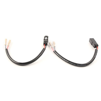 2PCS Rear Turn Signal 2-Wire Connector Harness Wire Fit Ducati 848 1098 1198