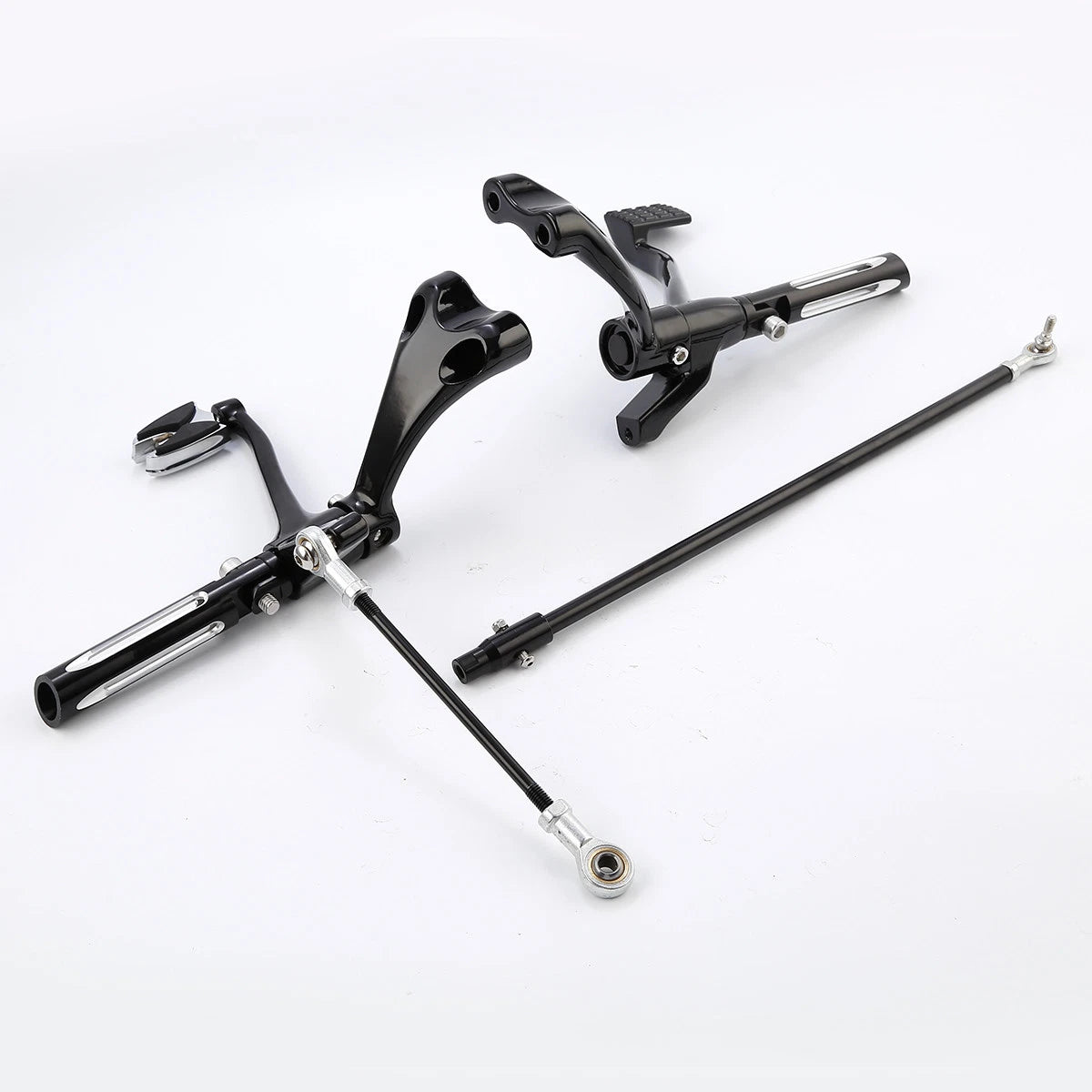Forward Control Footpegs Lever Linkage For Harley Sportster 883 1200 48 72 14-22