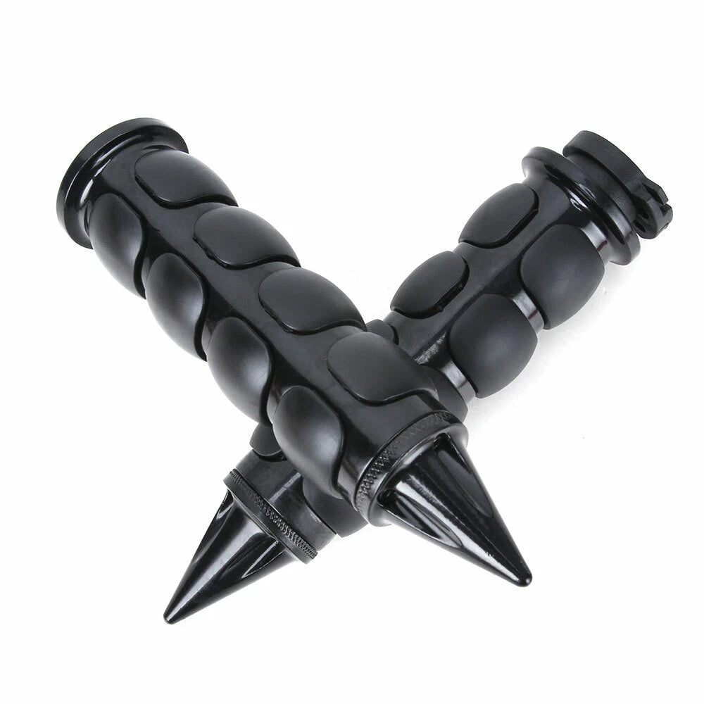 1" Black Handlebar Hand Grips Fit for Harley Dyna Sportster XL 883 1200 Softail
