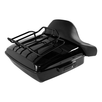 Chopped Trunk Pad  Rack Plate For Harley Touring Electra Glide Road King 2014-Up