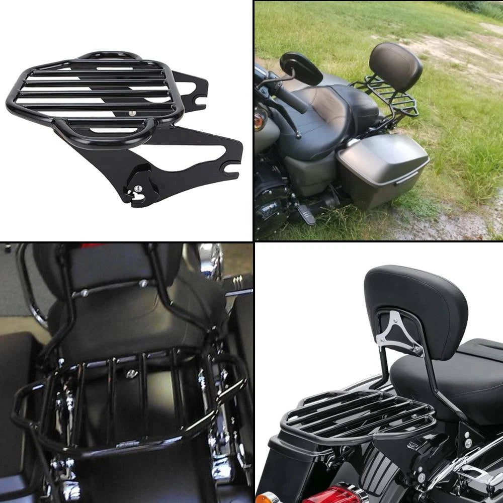 US Backrest Sissy Bar/Luggage Rack/Docking Hardware For Harley Touring 2014-2022