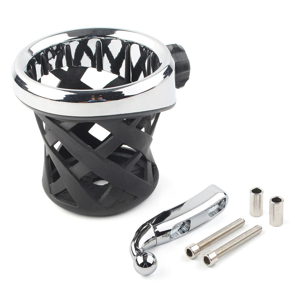 Drink Cup Water Holder W/ Mesh Basket Mount Fit For Goldwing GL1800 2001-2021 US