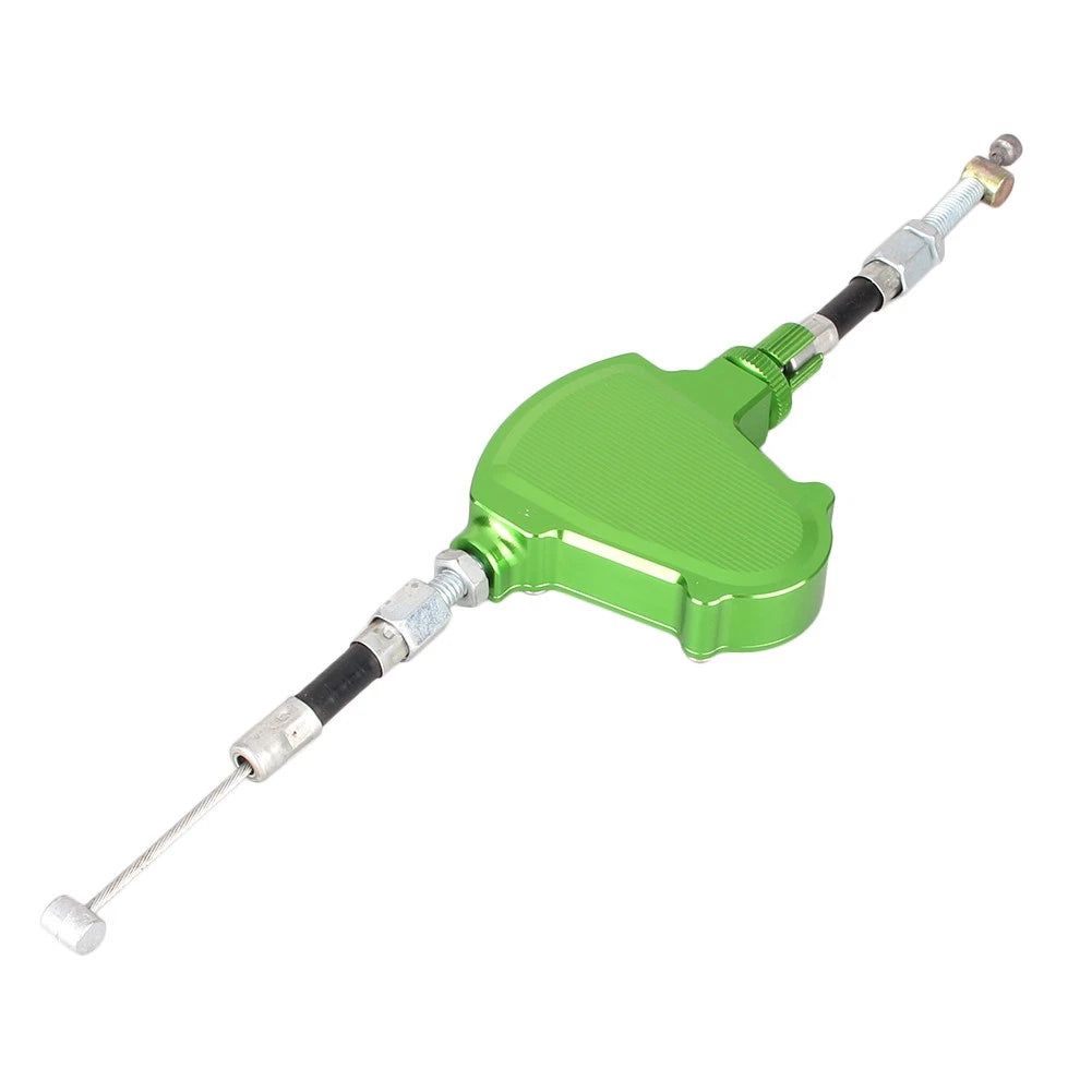 Clutch Lever Pull Cable System for Kawasaki for Honda for Yamaha YZ85 Green