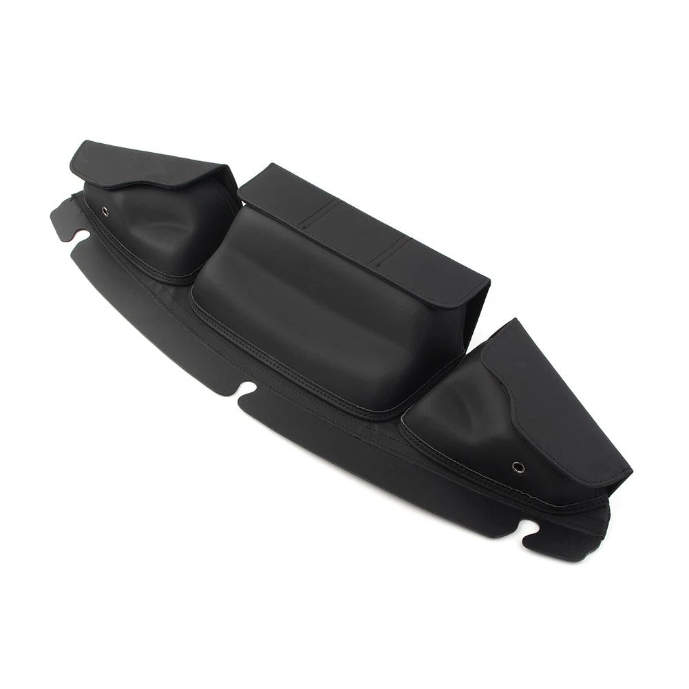 Windshield Bag 3 Pocket for Harley Touring Street Glide FLHX FLHTK FLHXS 2014-UP