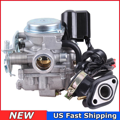 GY6 139QMB 50cc Performance Carburetor 18MM for 49 80cc 4 Stroke Scooter Taotao