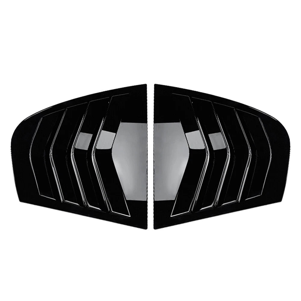 Rear Window Side Vent Shutter Louver Cover For BMW 3 Series E90 Sedan 2005-2013