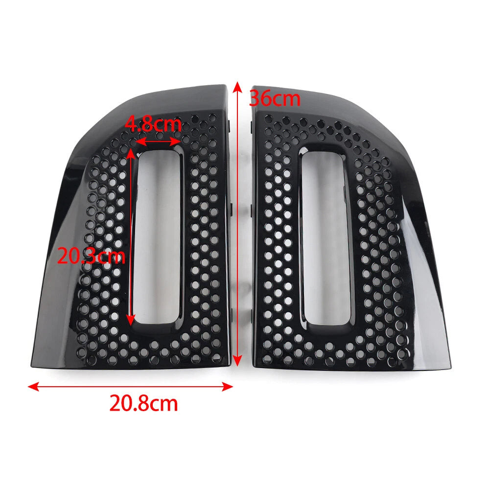 1x Left Fog Light Grill Fog Lamp Bezel For Land Rover Defender 90 110 130 20-24