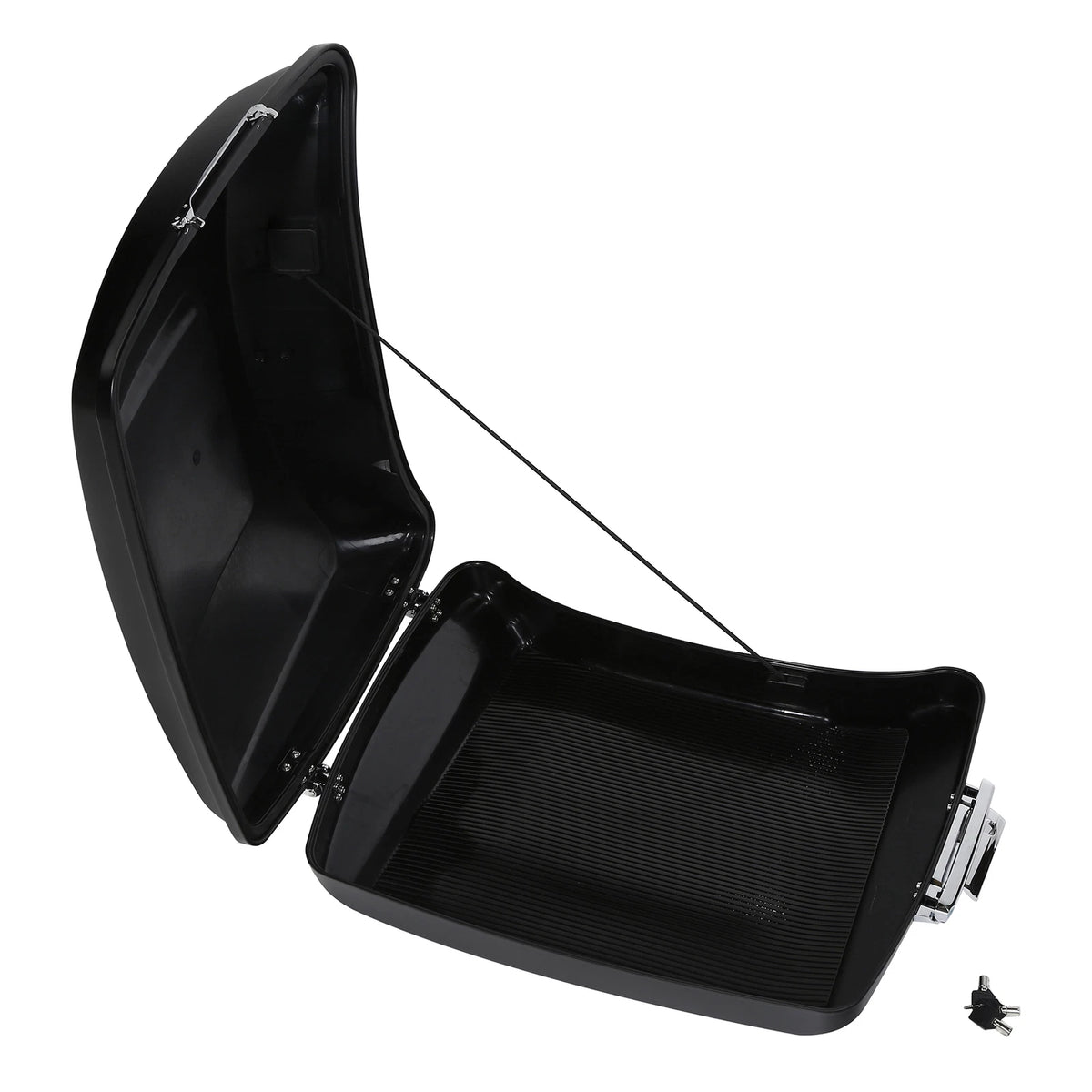 Razor Trunk Backrest Mount Rack Fit For Harley Touring 2014-2025 18 Black Denim