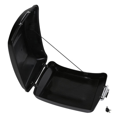 Razor Trunk Backrest Mount Rack Fit For Harley Touring 2014-2025 18 Black Denim