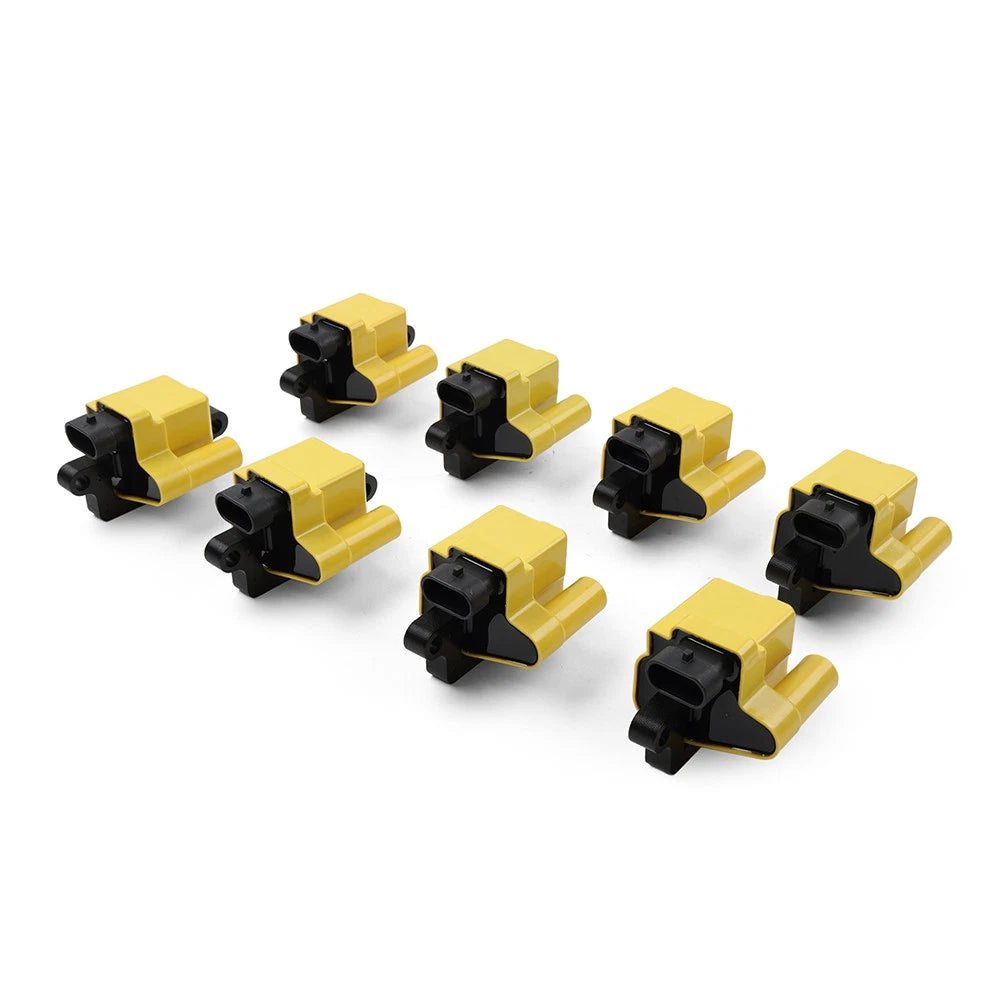 8PCS Square Ignition Coil Pack UF271 For Chevrolet Silverado For GMC Sierra 1500