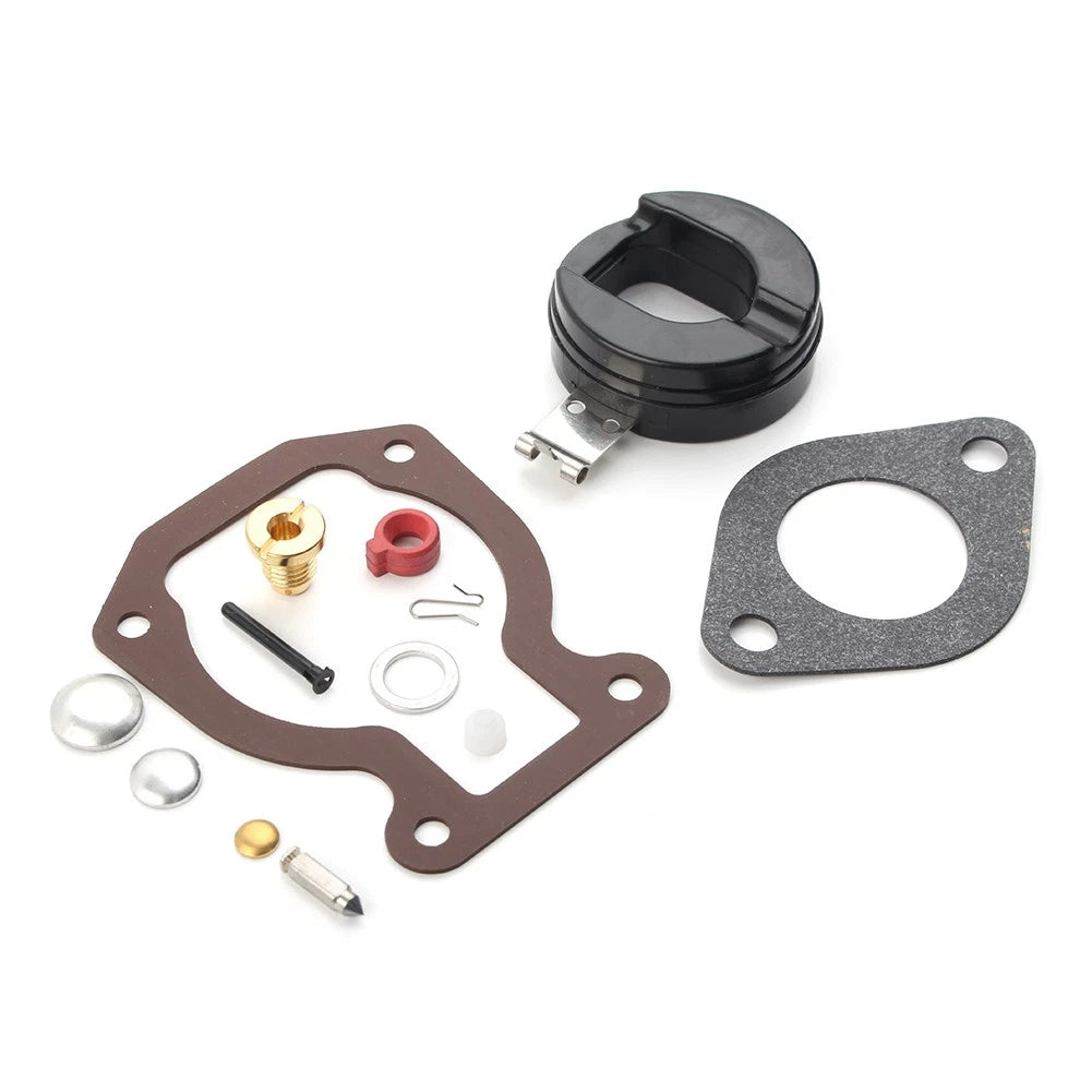 Carburetor Carb Kit w/ Float FitJohnson Evinrude 9.9 HP 15 HP 1974-1988 398453