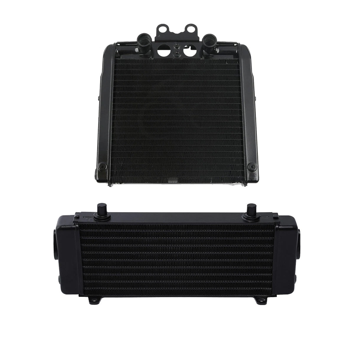 Radiator & Oil Cooler Cooling Fit For Harley Davidson V-Rod VRSC 04-13 Aluminum